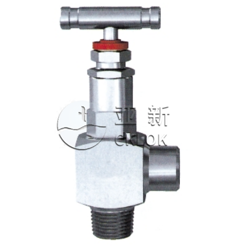 内外螺纹角型针阀